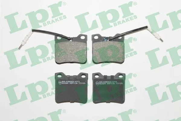 <strong>Комплект гальмівних колодок з 4 шт. дисків LPR 05P1134 (фото 1)</strong>