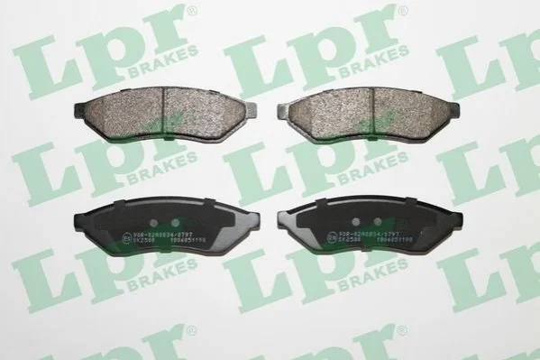 <strong>Тормозные колодки дисковые LPR 05P1198 (фото 1)</strong>