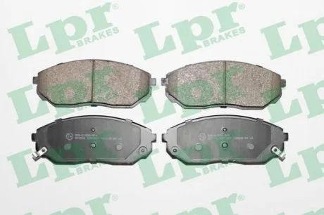 Гальмівні колодки дискові для LPR 05P1207 фото товару