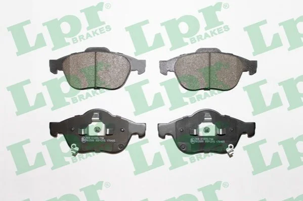<strong>Комплект гальмівних колодок з 4 шт. дисків LPR 05P1215 (фото 1)</strong>