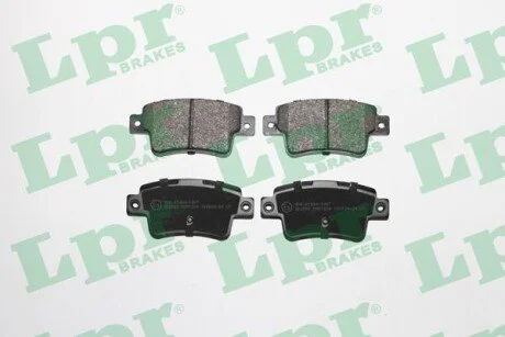 Колодки гальмівні дискові задні FIAT Grande Punto 05-10, Linea 07-18; OPEL Corsa D 06-15 для Opel, Fiat, Abarth LPR 05P1224 фото товару