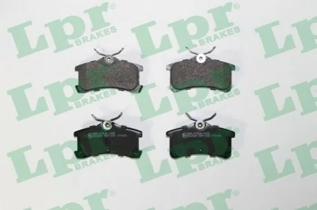 Комплект гальмівних колодок з 4 шт. дисків для Toyota LPR 05P1233 фото товару