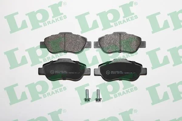 <strong>Колодки гальмівні дискові передні FIAT Panda 03-12 LPR 05P1240 (фото 1)</strong>