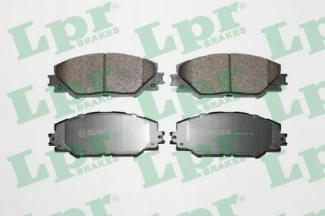 Гальмівні колодки дискові для Toyota LPR 05P1282 фото товару