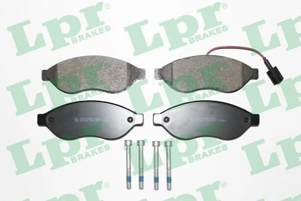 <strong>Гальмівні колодки дискові LPR 05P1287 (фото 1)</strong>