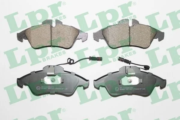 <strong>Комплект гальмівних колодок з 4 шт. дисків LPR 05P1304 (фото 1)</strong>