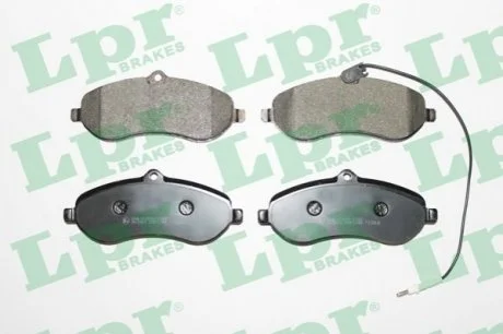 Гальмівні колодки дискові для Fiat, Citroen, Peugeot, Toyota LPR 05P1348 фото товару