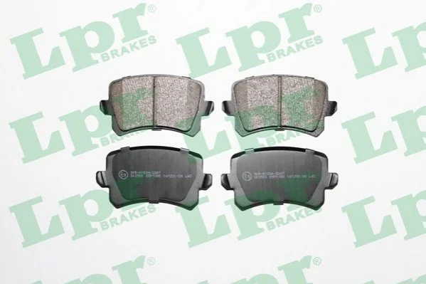 <strong>Комплект гальмівних колодок з 4 шт. дисків LPR 05P1390 (фото 1)</strong>