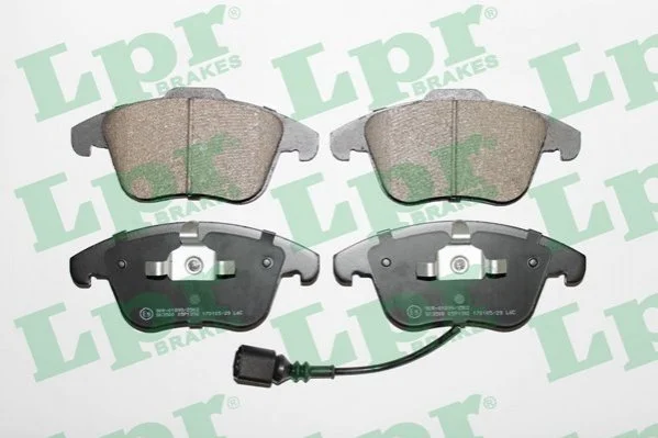 <strong>Гальмівні колодки дискові LPR 05P1392 (фото 1)</strong>