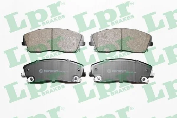 <strong>Комплект гальмівних колодок з 4 шт. дисків LPR 05P1399 (фото 1)</strong>