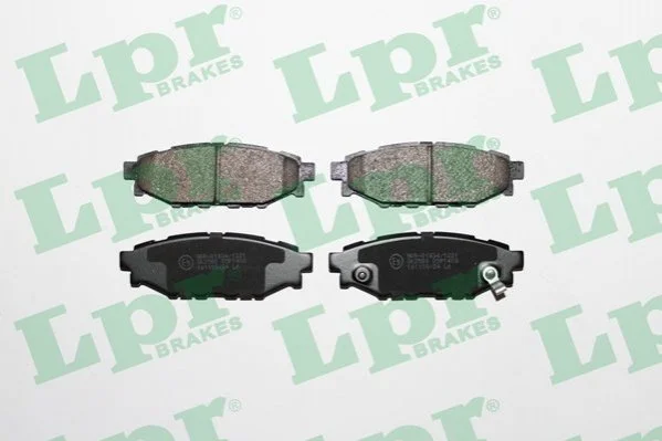 <strong>Гальмівні колодки до дисків LPR 05P1408 (фото 1)</strong>
