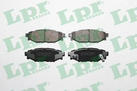 Гальмівні колодки до дисків для LPR 05P1408 фото товару