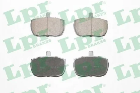 Комплект гальмівних колодок з 4 шт. дисків для Ford, Alfa Romeo, Land Rover LPR 05P140 фото товару