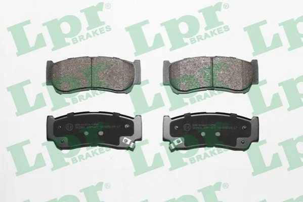 <strong>Гальмівні колодки дискові LPR 05P1417 (фото 1)</strong>