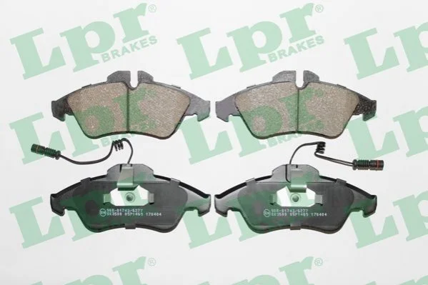 <strong>Комплект гальмівних колодок з 4 шт. дисків LPR 05P1469 (фото 1)</strong>