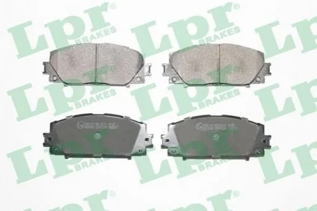 Комплект гальмівних колодок з 4 шт. дисків для Toyota, Lexus LPR 05P1529 фото товару