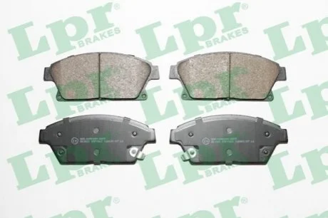 Гальмівні колодки дискові для Opel, Chevrolet, Vauxhall, Cadillac LPR 05P1562 фото товару