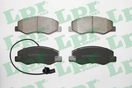 Гальмівні колодки дискові для Renault, Vauxhall, Opel, Nissan LPR 05P1570 фото товару