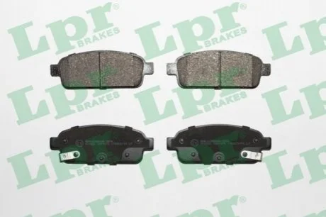 Гальмівні колодки дискові для Opel, Citroen, Chevrolet, Vauxhall LPR 05P1575 фото товару