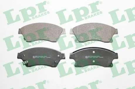 Гальмівні колодки дискові для Opel, Chevrolet, Vauxhall LPR 05P1581 фото товару