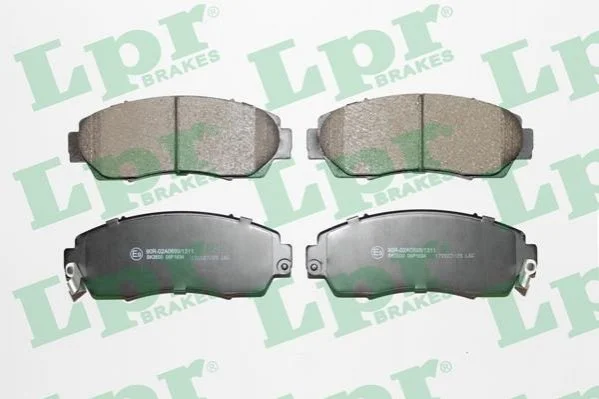 <strong>Тормозные колодки дисковые LPR 05P1634 (фото 1)</strong>