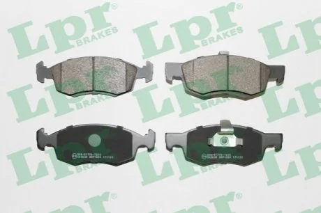 Гальмівні колодки для Lada, Renault, Dacia LPR 05P1654 фото товару