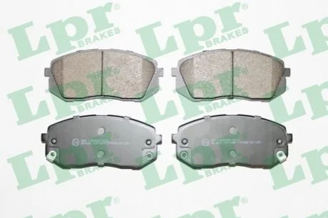 Гальмівні колодки дискові для Hyundai, KIA LPR 05P1689 фото товару