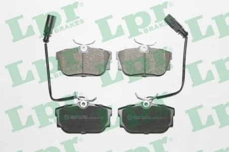 Гальмівні колодки дискові для Seat, Volkswagen, Ford LPR 05P1699 фото товару