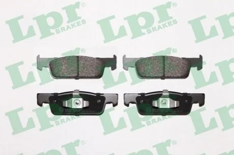 Гальмівні колодки дискові для LPR 05P1702 фото товару