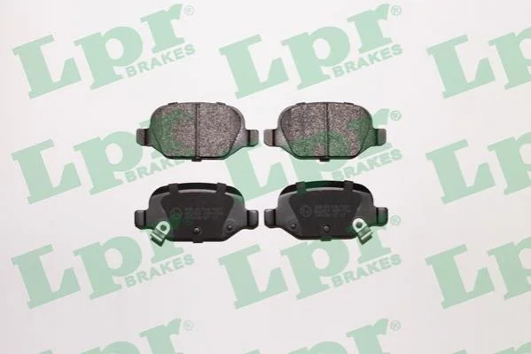 <strong>Комплект гальмівних колодок з 4 шт. дисків LPR 05P1724 (фото 1)</strong>
