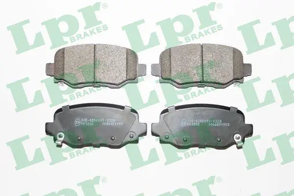<strong>Колодки гальмівні дискові задні Jeep Cherokee (13-) LPR 05P1955 (фото 1)</strong>