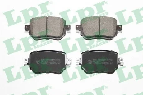 Тормозные колодки для LPR 05P1986 фото товара