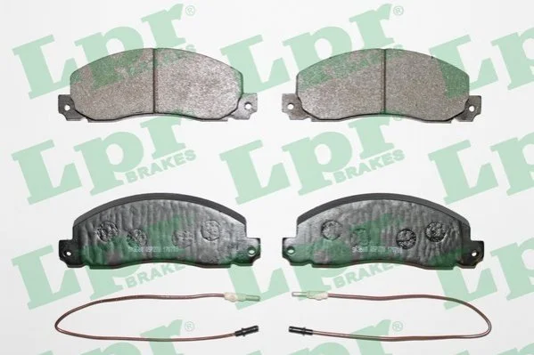 <strong>Гальмівні колодки дискові LPR 05P278 (фото 1)</strong>