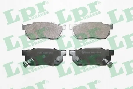 Комплект гальмівних колодок з 4 шт. дисків для Rover, Acura, Honda LPR 05P322 фото товару