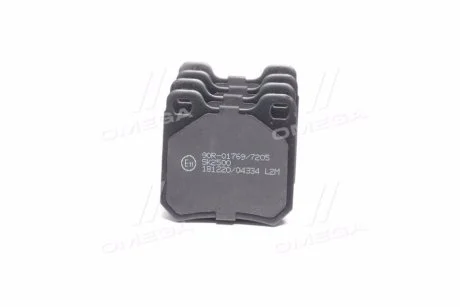 Гальмівні колодки дискові для Opel, Saab, Vauxhall, Chevrolet, Porsche LPR 05P334 фото товару