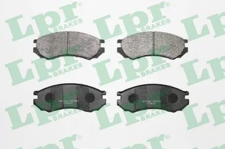 Комплект гальмівних колодок з 4 шт. дисків для Nissan LPR 05P354 фото товару