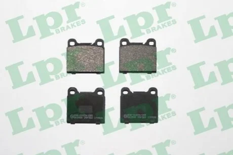 Тормозные колодки дисковые для LPR 05P362 фото товара