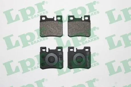 Гальмівні колодки дискові для Mercedes LPR 05P428 фото товару