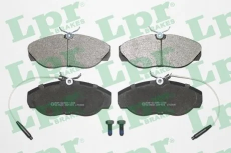 Гальмівні колодки дискові для Peugeot, Citroen, Fiat LPR 05P493 фото товару