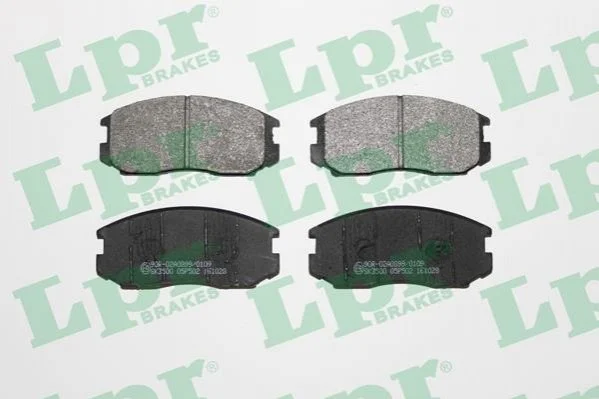 <strong>Комплект гальмівних колодок з 4 шт. дисків LPR 05P502 (фото 1)</strong>