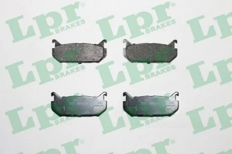 Гальмівні колодки дискові для LPR 05P512 фото товару