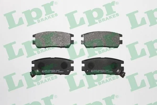 <strong>Гальмівні колодки дискові LPR 05P518 (фото 1)</strong>