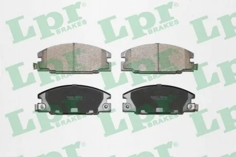 Комплект гальмівних колодок з 4 шт. дисків для LPR 05P544 фото товару