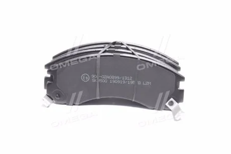 Гальмівні колодки дискові для Mitsubishi, Hyundai LPR 05P578 фото товару