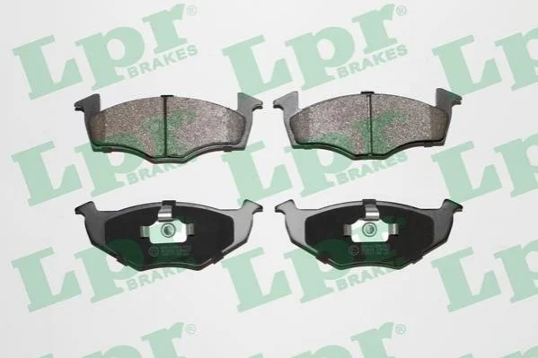 <strong>Комплект гальмівних колодок з 4 шт. дисків LPR 05P627 (фото 1)</strong>
