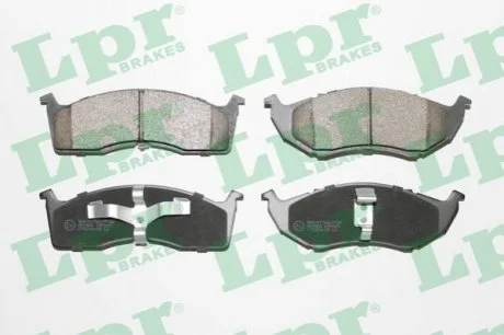 Тормозные колодки дисковые для LPR 05P629 фото товара