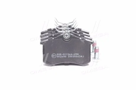 Гальмівні колодки дискові для Skoda, Renault, Volkswagen, Seat, Ford LPR 05P634 фото товару