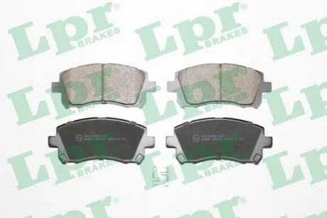 Гальмівні колодки дискові для LPR 05P713 фото товару