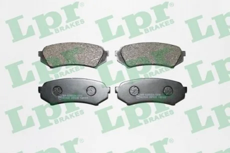 Гальмівні колодки дискові для LPR 05P835 фото товару
