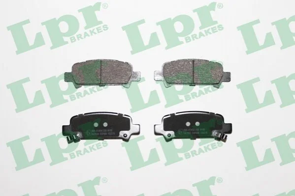 <strong>Комплект гальмівних колодок з 4 шт. дисків LPR 05P838 (фото 1)</strong>